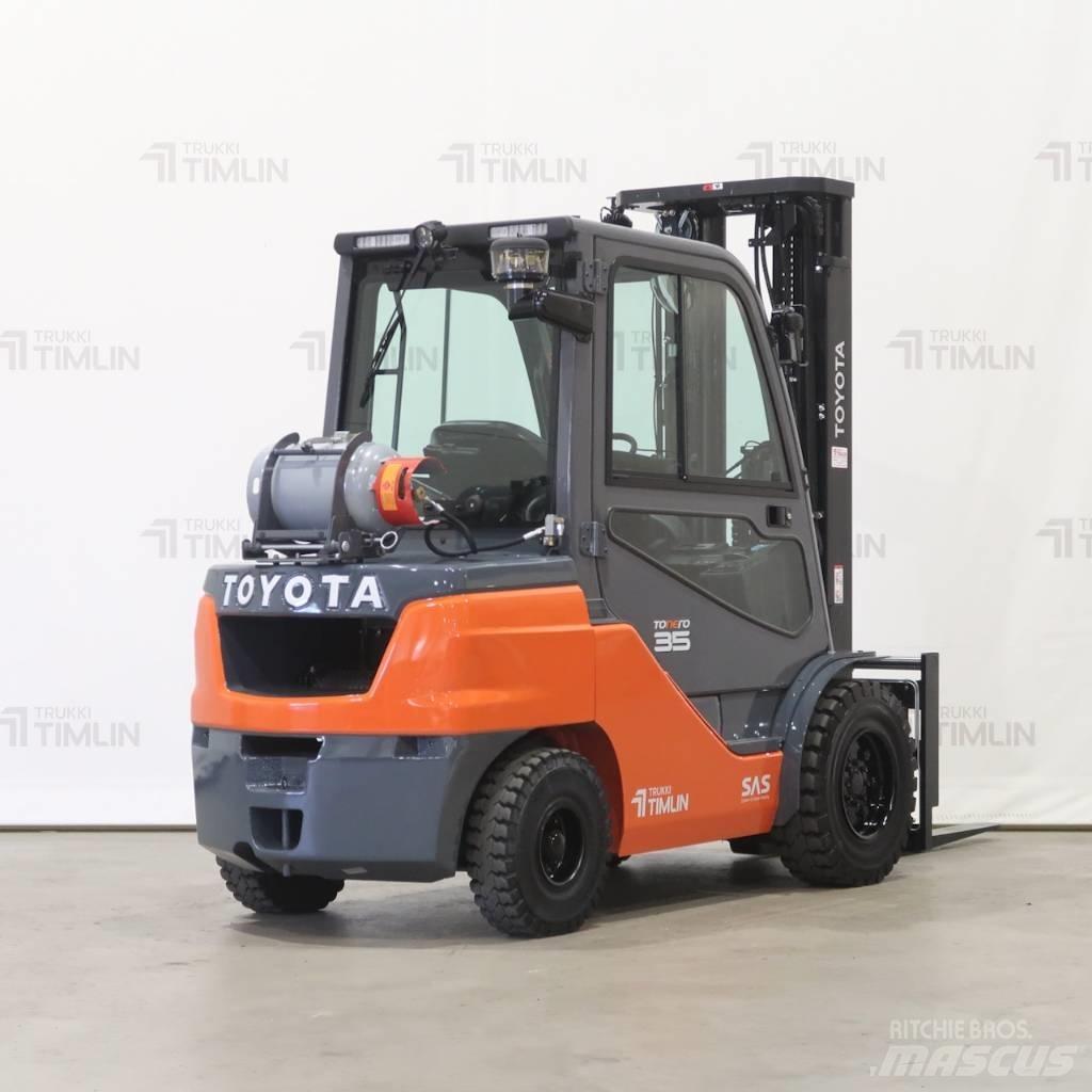Toyota 02-8FGJF35 液化石油氣LPG卡車