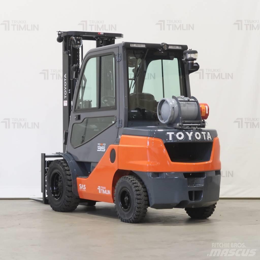 Toyota 02-8FGJF35 液化石油氣LPG卡車