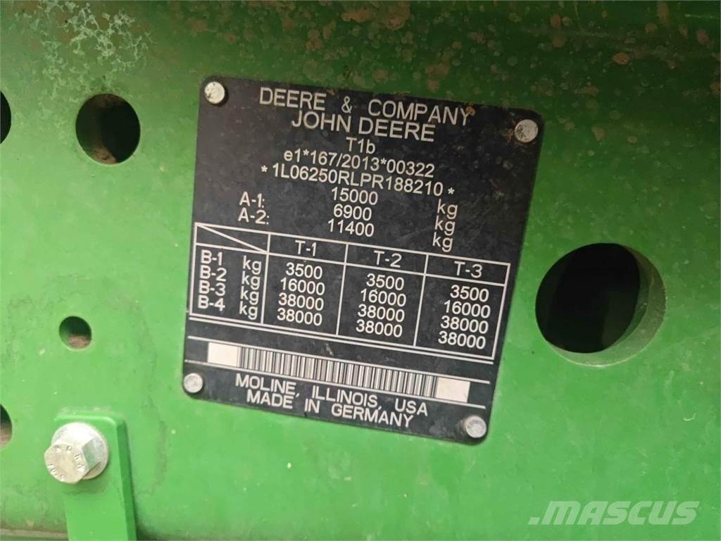 John Deere 6R 250 曳引機