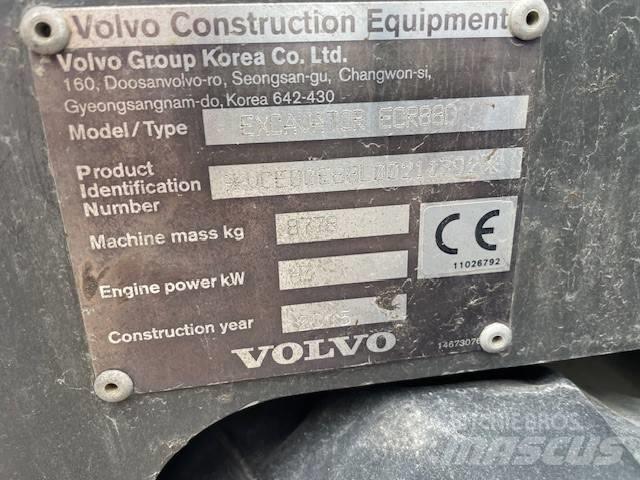 Volvo ECR 88 D 中型挖土機/掘鑿機/挖掘機 7t-12t