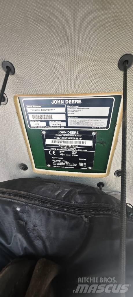 John Deere 1270 E 收穫機