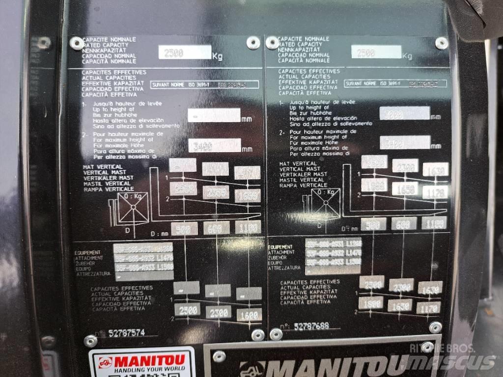 Manitou MC 25-4 柴油卡車