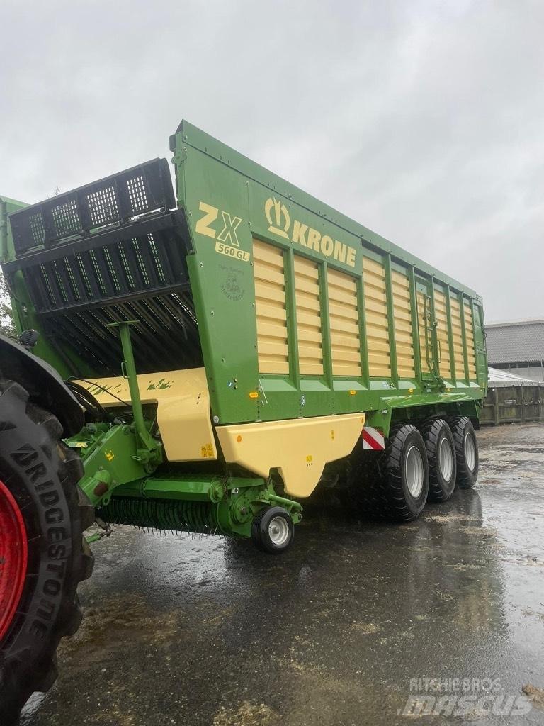 Krone ZX 560 GL 自裝式拖車