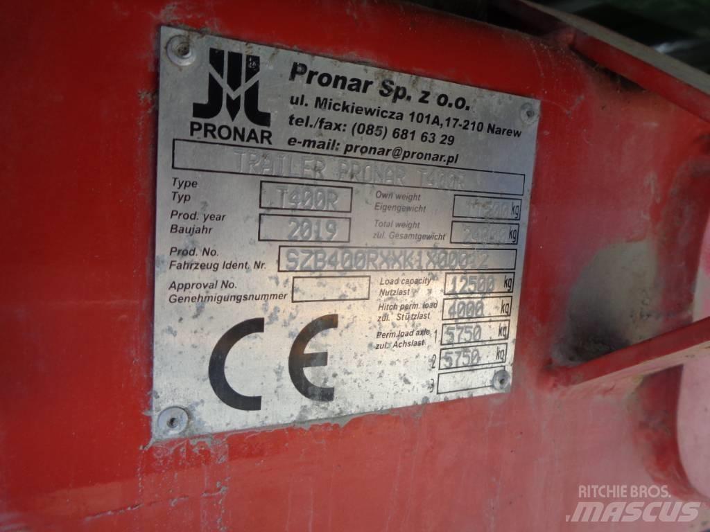 Pronar T 400R 自裝式拖車