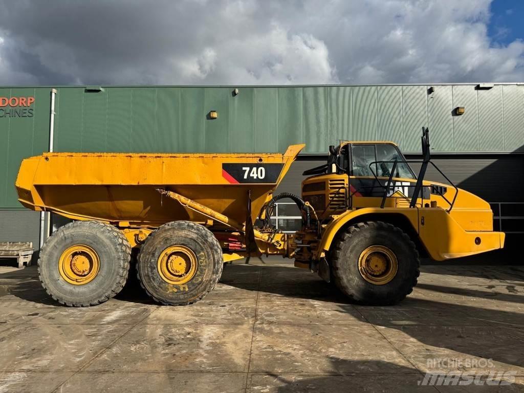 CAT 740 側卸礦車