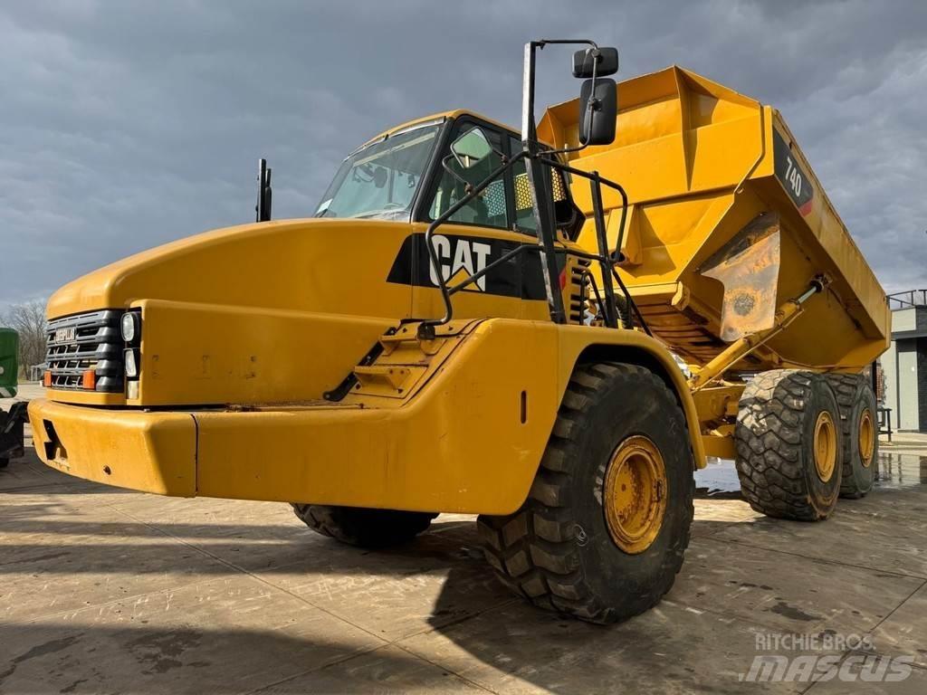 CAT 740 側卸礦車