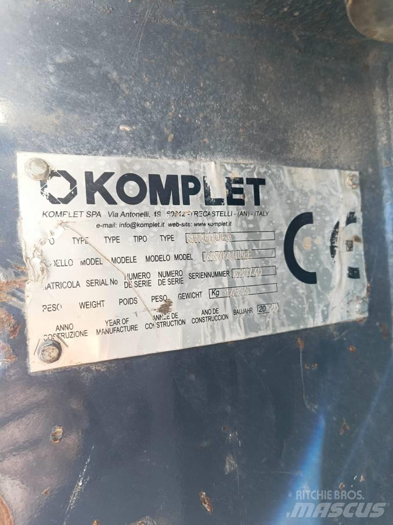 Komplet Krokodile 廢棄物撕碎機