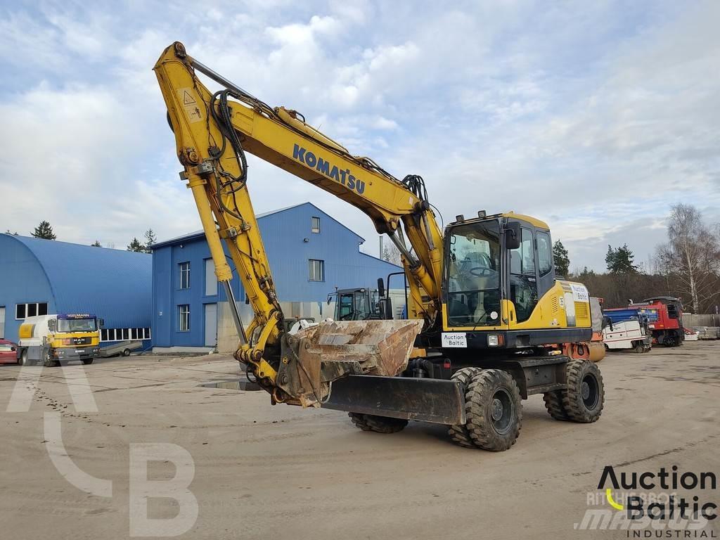 Komatsu PW160-7 旋轉式挖土機/掘鑿機/挖掘機