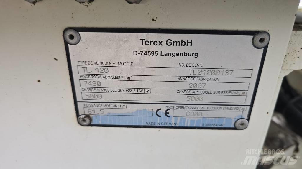 Terex TL 120 輪胎式裝載機