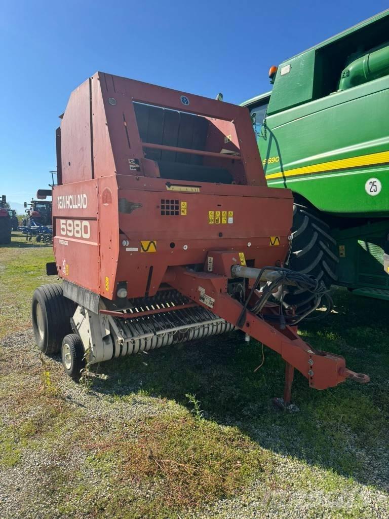 Fiatagri 5980 圓型牧草打包機