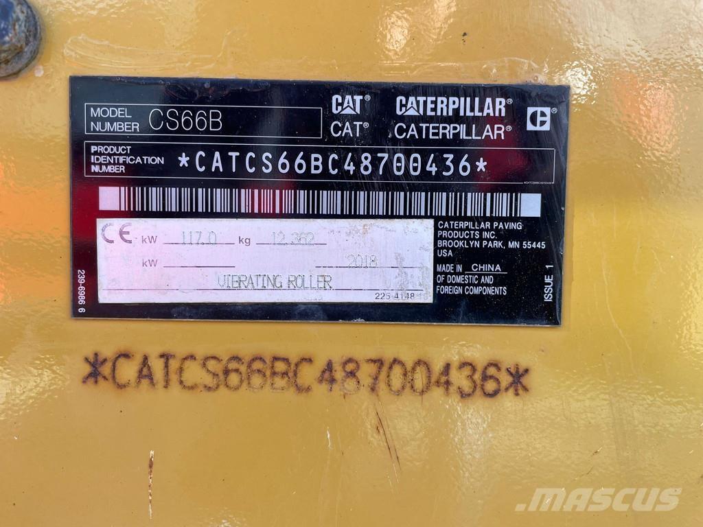 CAT CS66B 單輪滾壓機