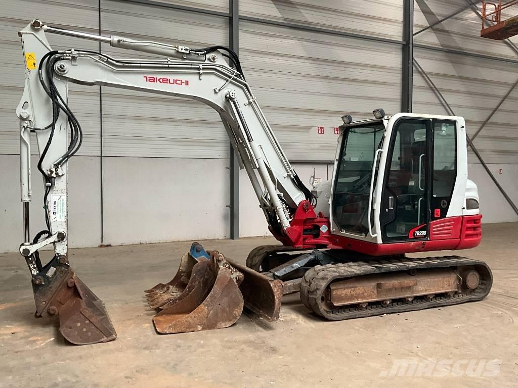 Takeuchi TB 290 中型挖土機/掘鑿機/挖掘機 7t-12t
