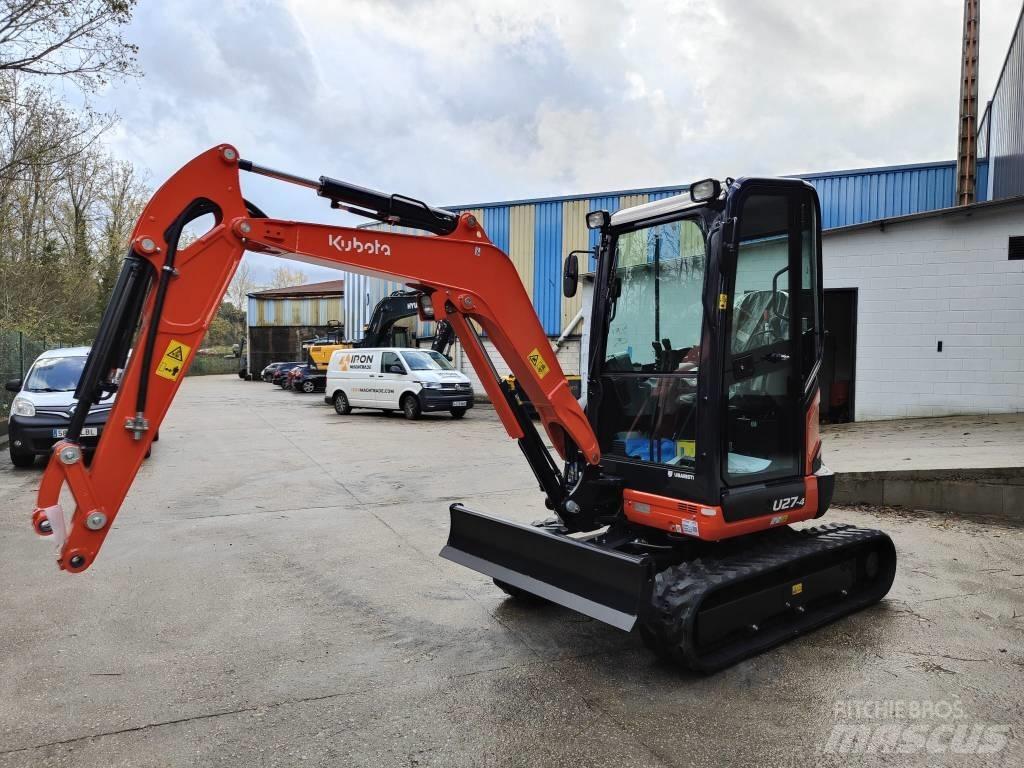 Kubota U 27-4 小型挖土機/掘鑿機<7t(小型挖掘機)