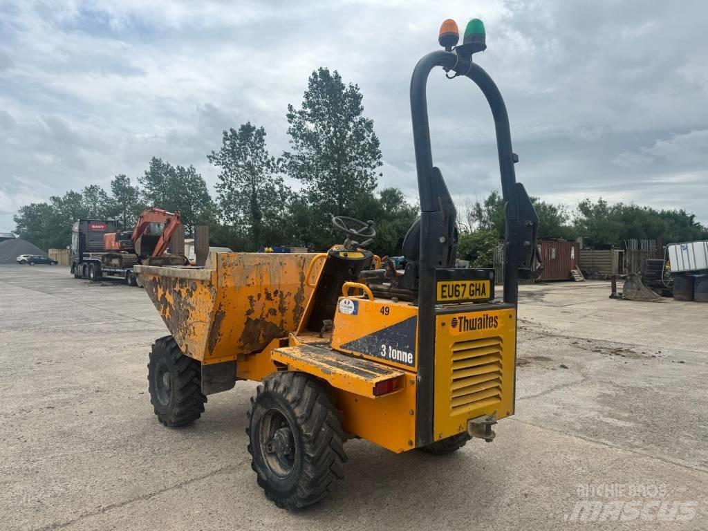 Thwaites 3 tonne 側卸礦車