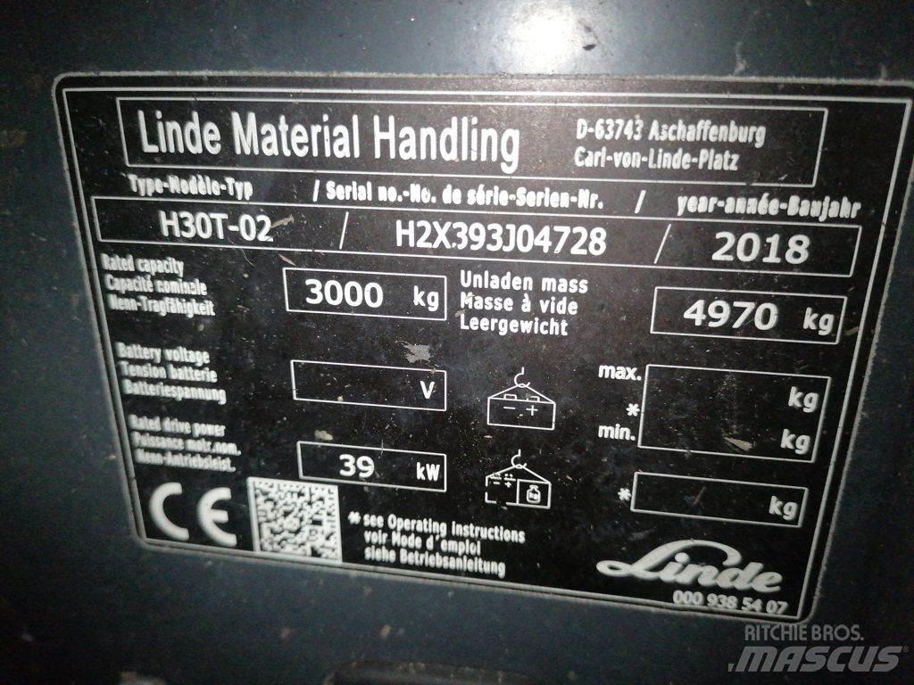 Linde H30T-02 液化石油氣LPG卡車