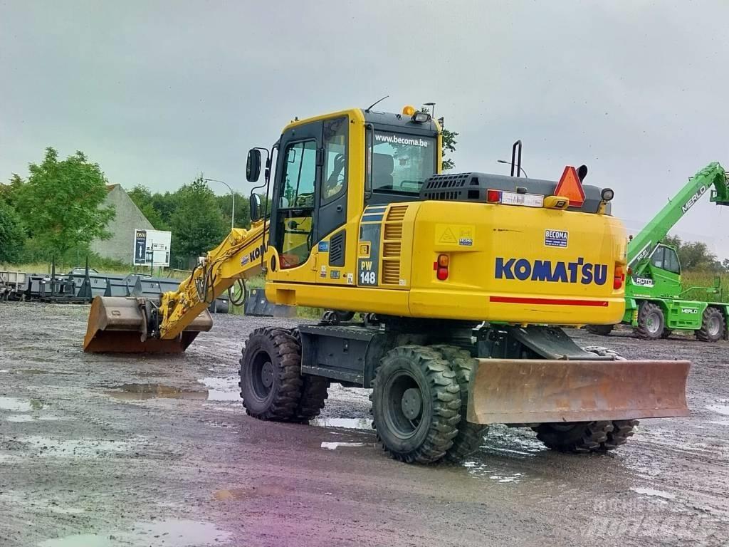Komatsu PW 148-8 旋轉式挖土機/掘鑿機/挖掘機