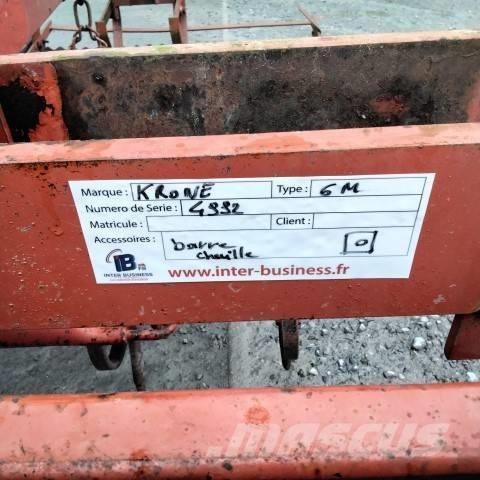 Krone 6M 田間拖曳