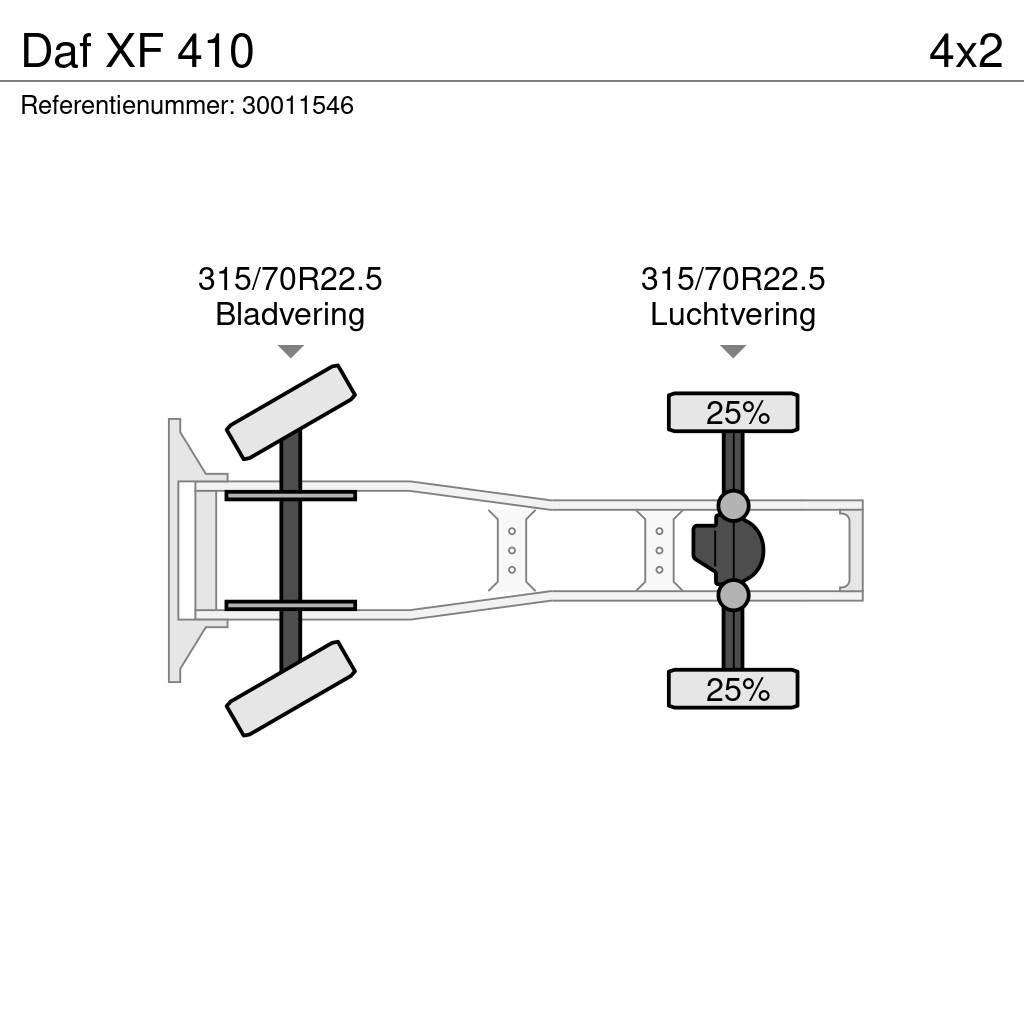 DAF XF 410 曳引機組件