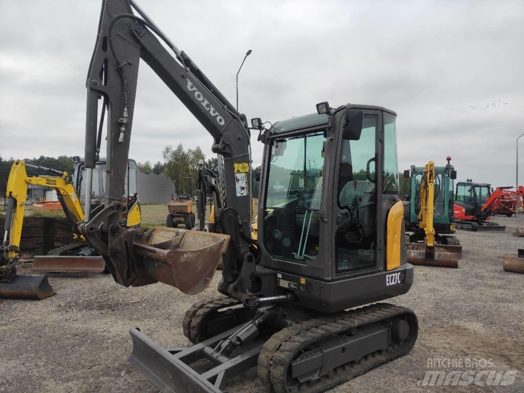 Volvo EC 27 C 小型挖土機/掘鑿機<7t(小型挖掘機)