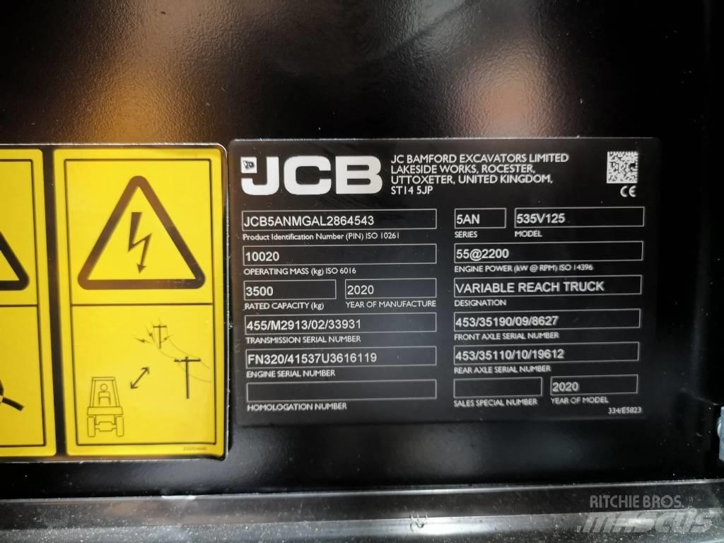 JCB 535 V 125 伸縮臂操作車
