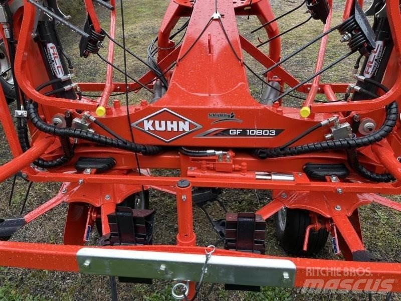 Kuhn GF10803 耙與翻草機