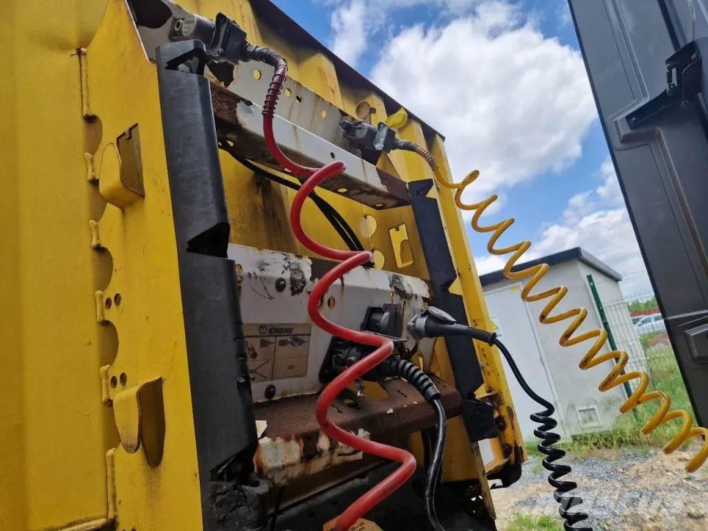 Krone SD 27 平台/側卸半拖車