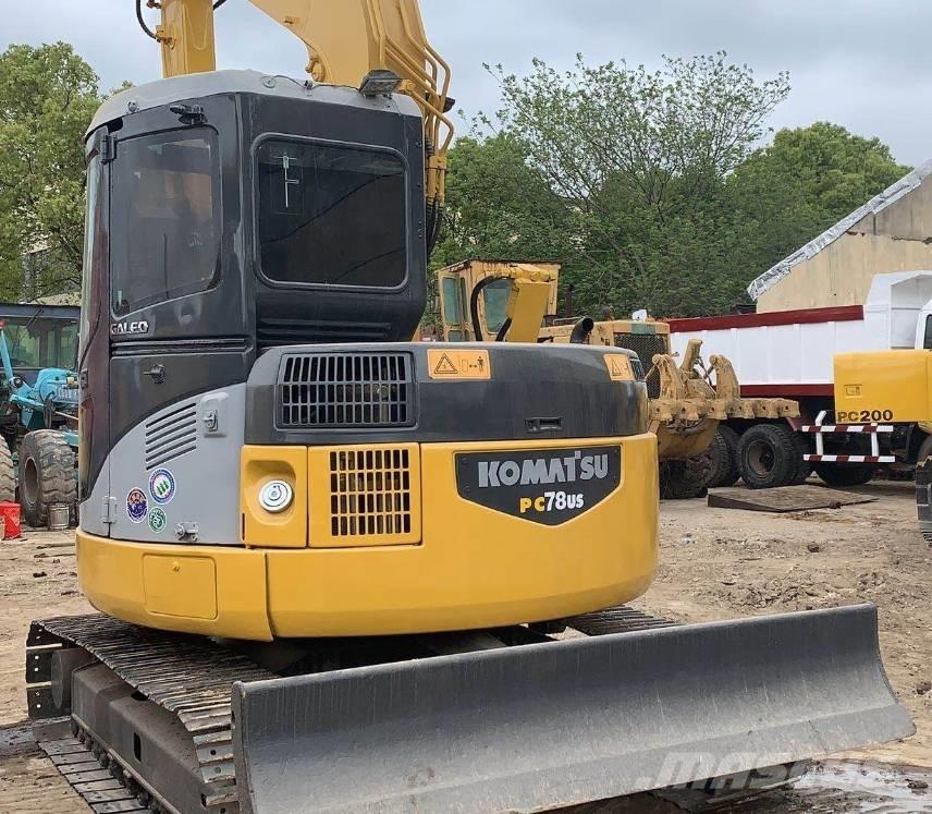 Komatsu pc78us 中型挖土機/掘鑿機/挖掘機 7t-12t