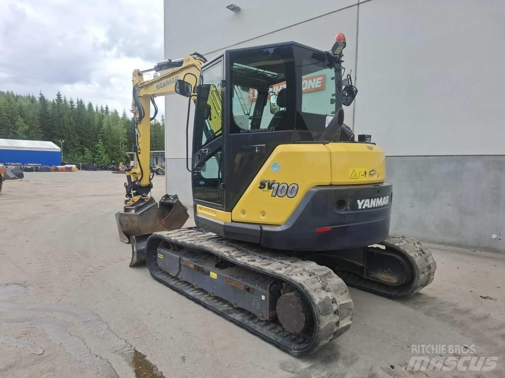 Yanmar SV 100-2A 中型挖土機/掘鑿機/挖掘機 7t-12t