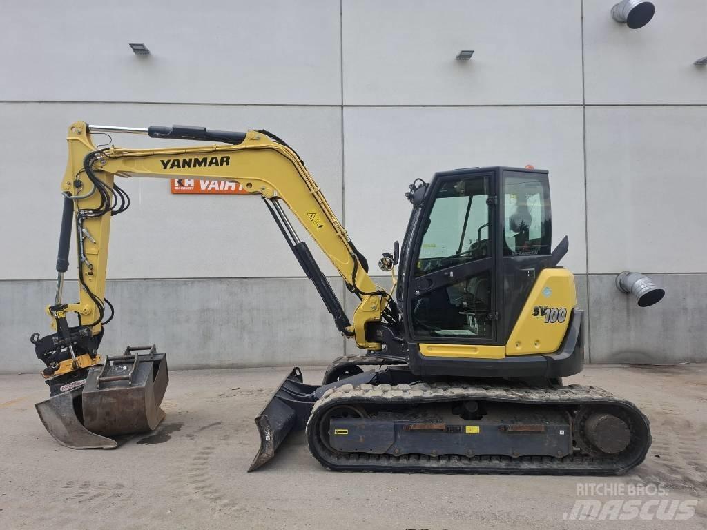 Yanmar SV 100-2A 中型挖土機/掘鑿機/挖掘機 7t-12t