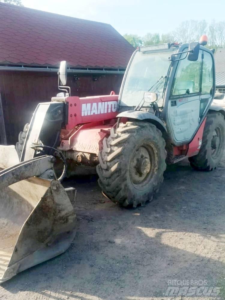 Manitou MT 732 農業用伸縮臂裝載機