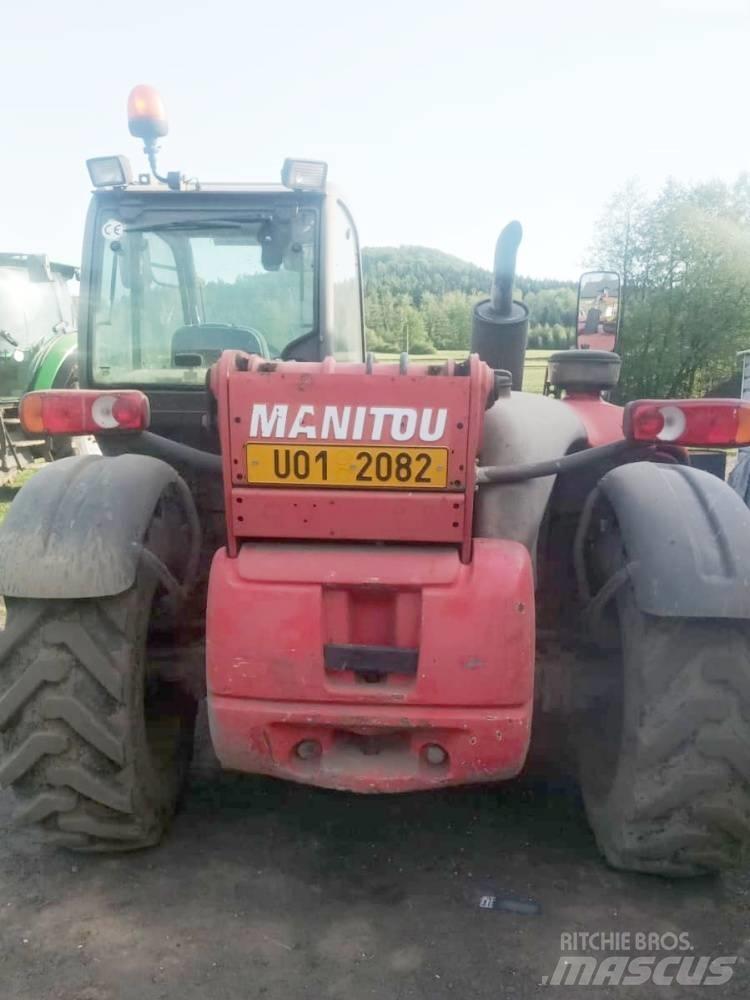 Manitou MT 732 農業用伸縮臂裝載機