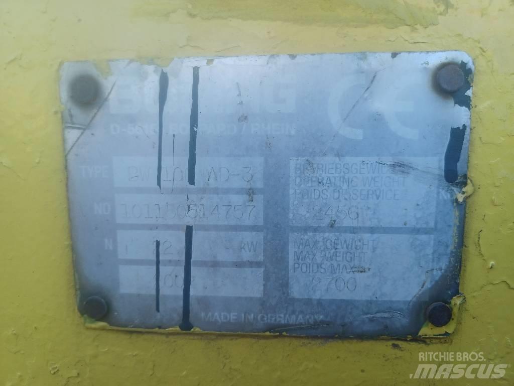 Bomag BW 100 AD-3 雙輪滾壓機