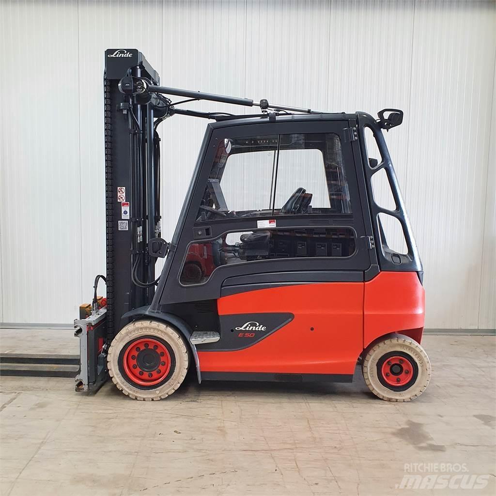 Linde E50HL 電動堆高機