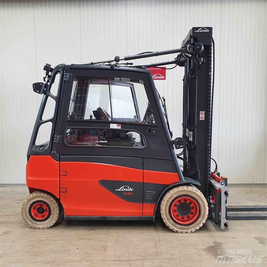 Linde E50HL 電動堆高機