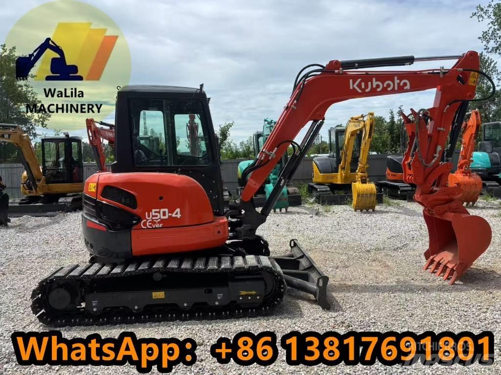 Kubota U 50-4 小型挖土機/掘鑿機<7t(小型挖掘機)