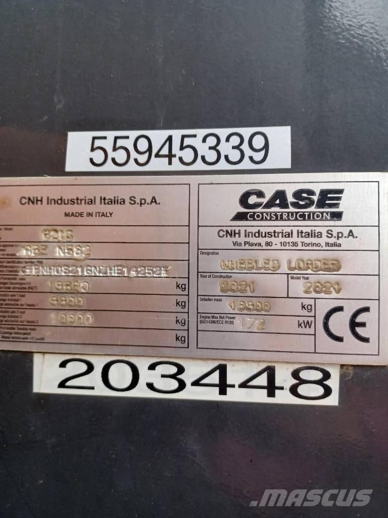 CASE 821G XR 輪胎式裝載機