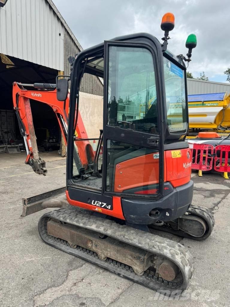 Kubota U 27-4 小型挖土機/掘鑿機<7t(小型挖掘機)