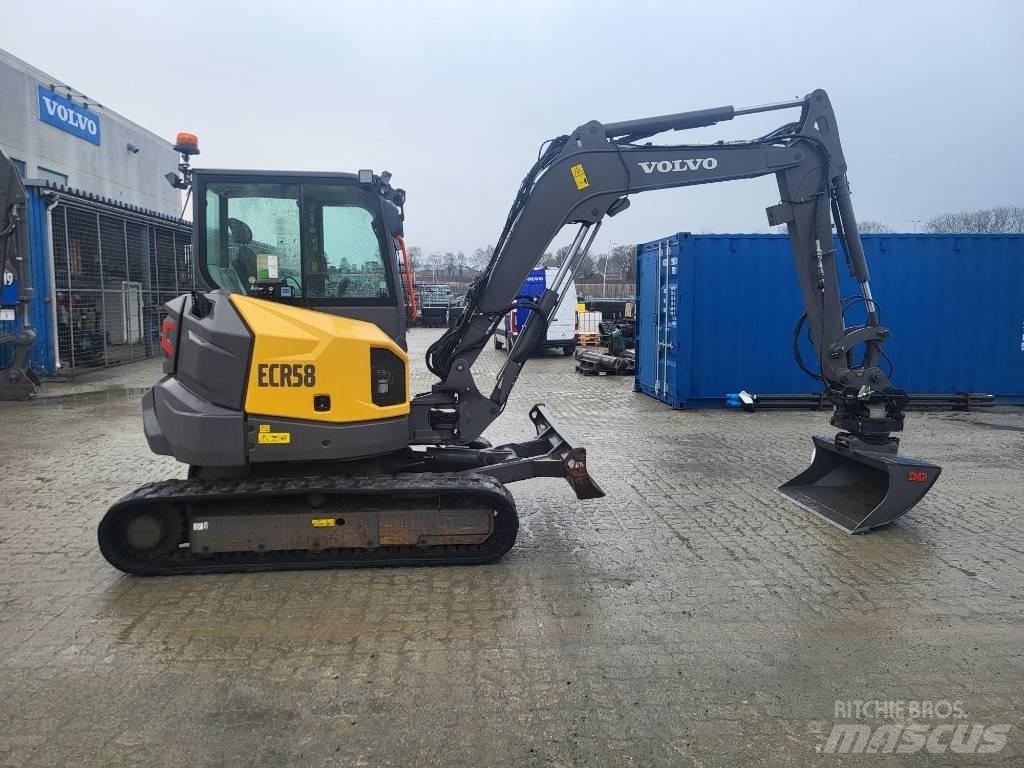 Volvo ECR58F 中型挖土機/掘鑿機/挖掘機 7t-12t
