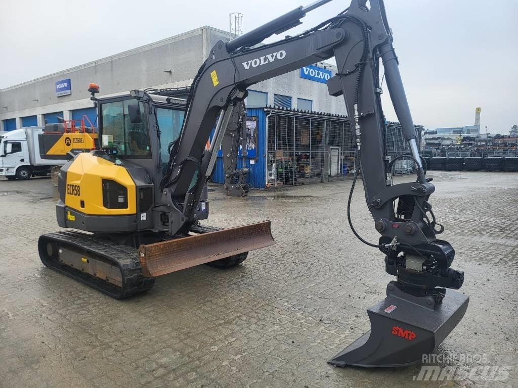 Volvo ECR58F 中型挖土機/掘鑿機/挖掘機 7t-12t