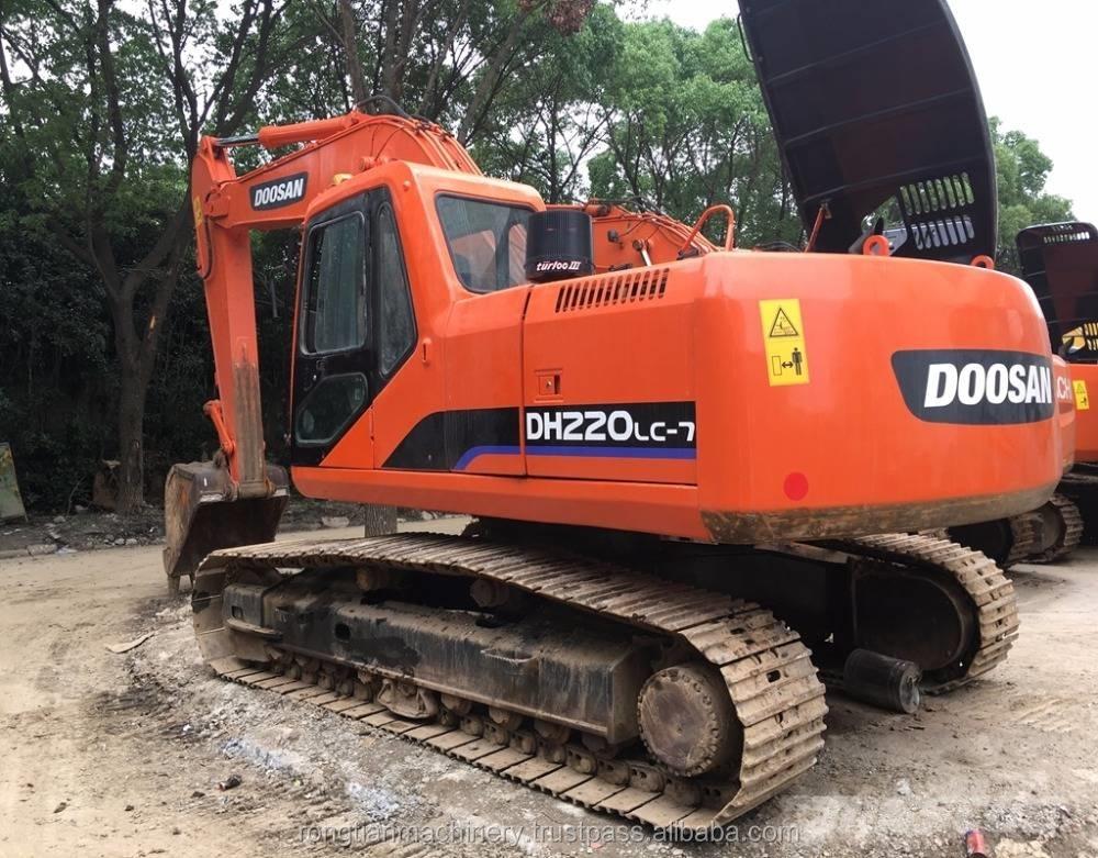 Doosan DH 220 LC-7 履帶式 挖土機/掘鑿機/挖掘機