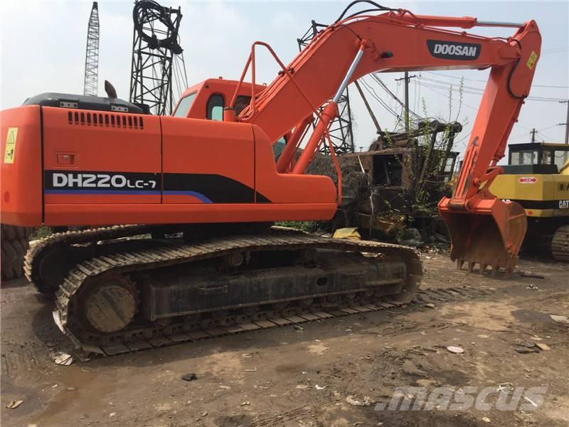 Doosan DH 220 LC-7 履帶式 挖土機/掘鑿機/挖掘機
