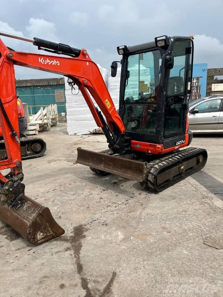 Kubota U 27-4 小型挖土機/掘鑿機<7t(小型挖掘機)