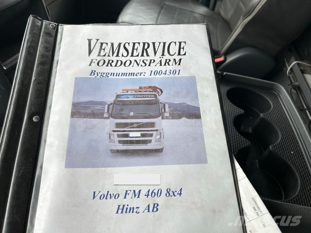 Volvo FM 460 起重機卡車