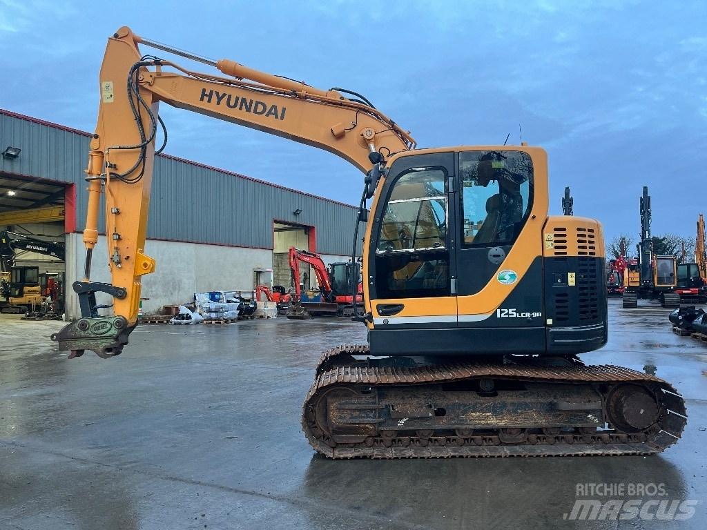 Hyundai R125LCR-9A 履帶式 挖土機/掘鑿機/挖掘機