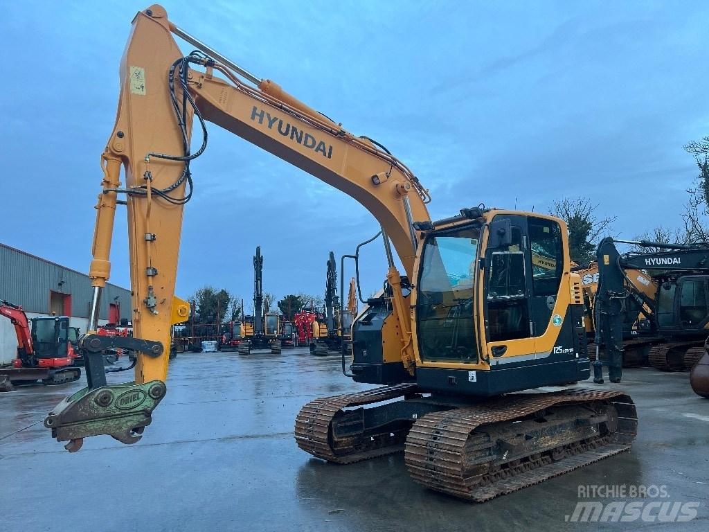 Hyundai R125LCR-9A 履帶式 挖土機/掘鑿機/挖掘機