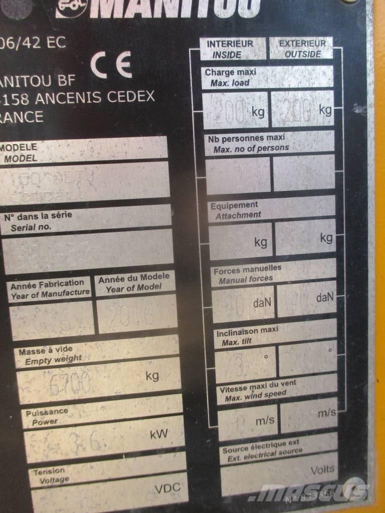 Manitou 150 AET JC 曲臂高空作業車