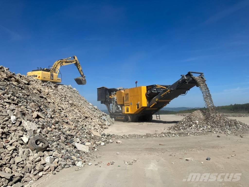 Tesab 700iE 移動式壓碎機