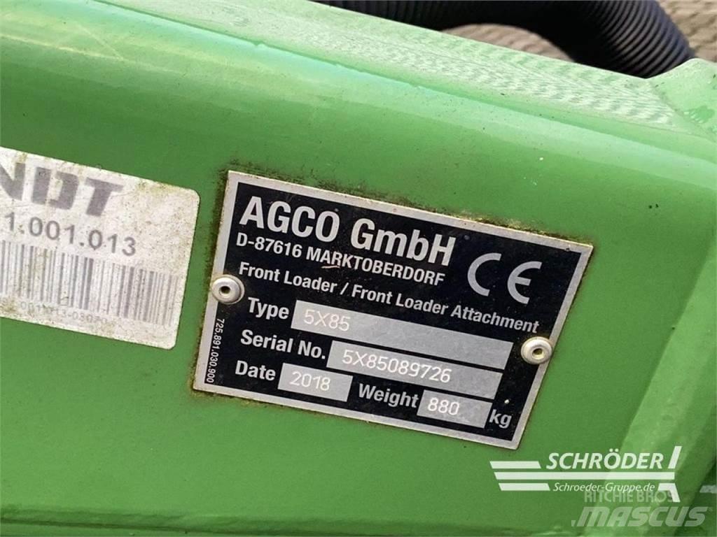 Fendt CARGO 5 X/85 前端裝載機和挖掘機