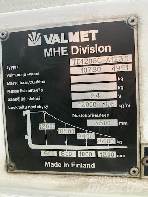 Valmet TD1206C-A123 柴油卡車