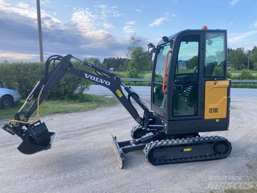 Volvo EC 18 E 小型挖土機/掘鑿機<7t(小型挖掘機)